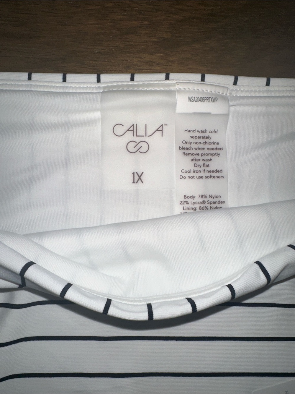 CALIA Swim Bottoms Lot of 3 Women's Size 1X NWT Bikini Briefs BUN1 - Picture 4 of 7